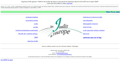 Desktop Screenshot of lesjeudisdeleurope.org