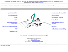 Tablet Screenshot of lesjeudisdeleurope.org